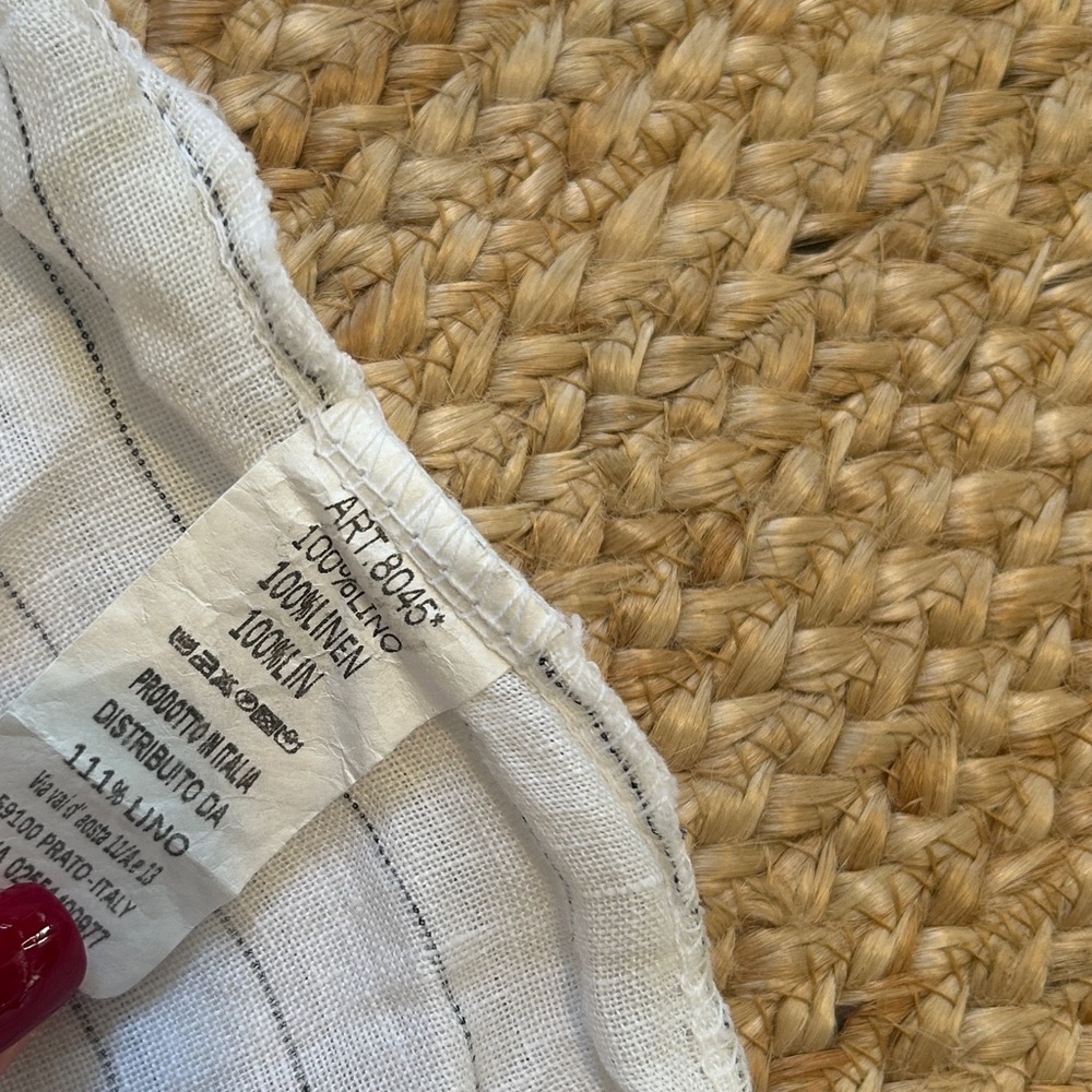 Linen Drawstring Shorts - image 5